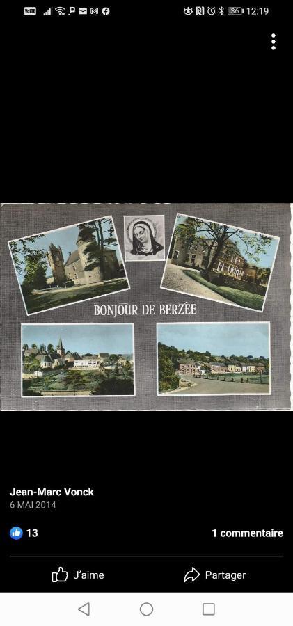 Maison D'Hote Les Notes Endormie Chambre Secrete Berzee Dış mekan fotoğraf